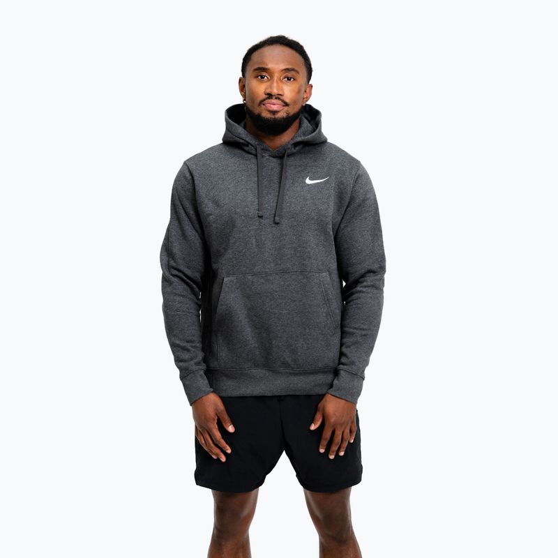 Pánská mikina Nike Strength S&C Hoodie charcoal/white
