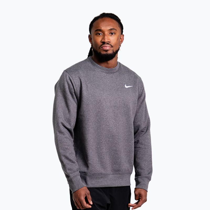 Pánská mikina Nike Strength S&C Crewneck charcoal/white