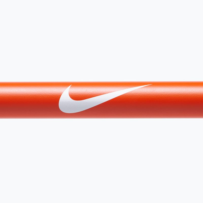 Rovná osa Nike Strength Coated Premium Barbell orange swoosh 4