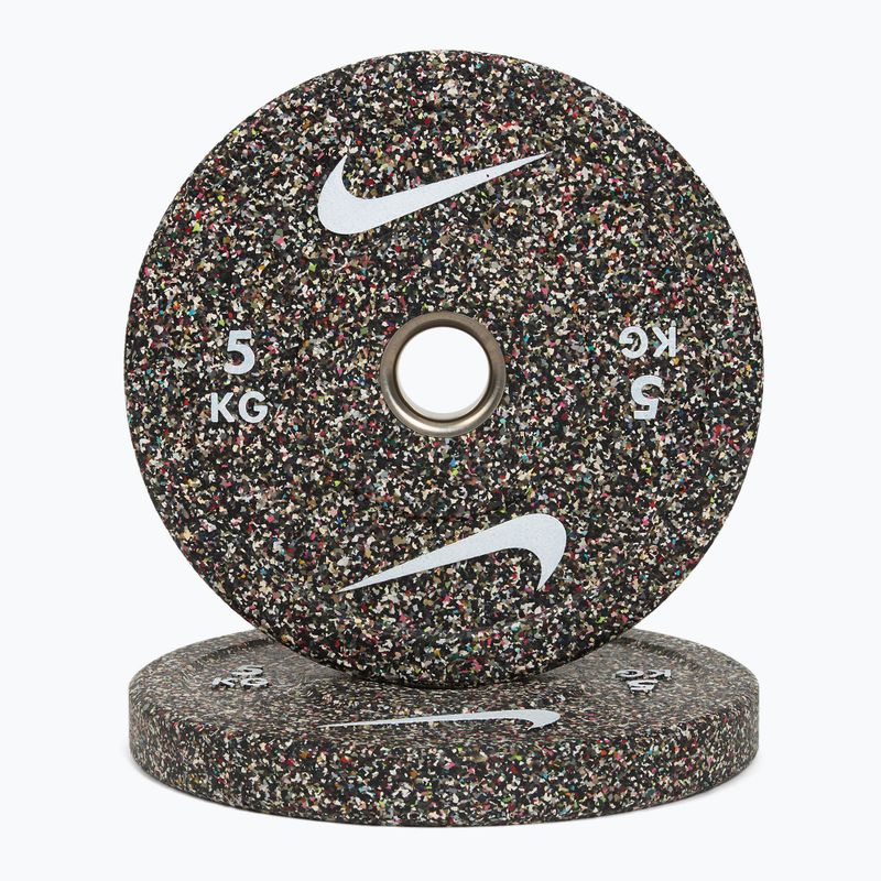 Bumperová závaží Nike Strength Grind Bumper Plates 2 x 5 kg blackout 4