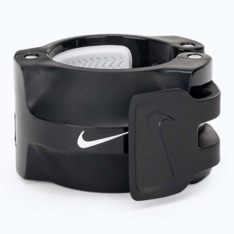 Svorky na činku Nike Strength Barbell Collars 2 pcs. black/white 3