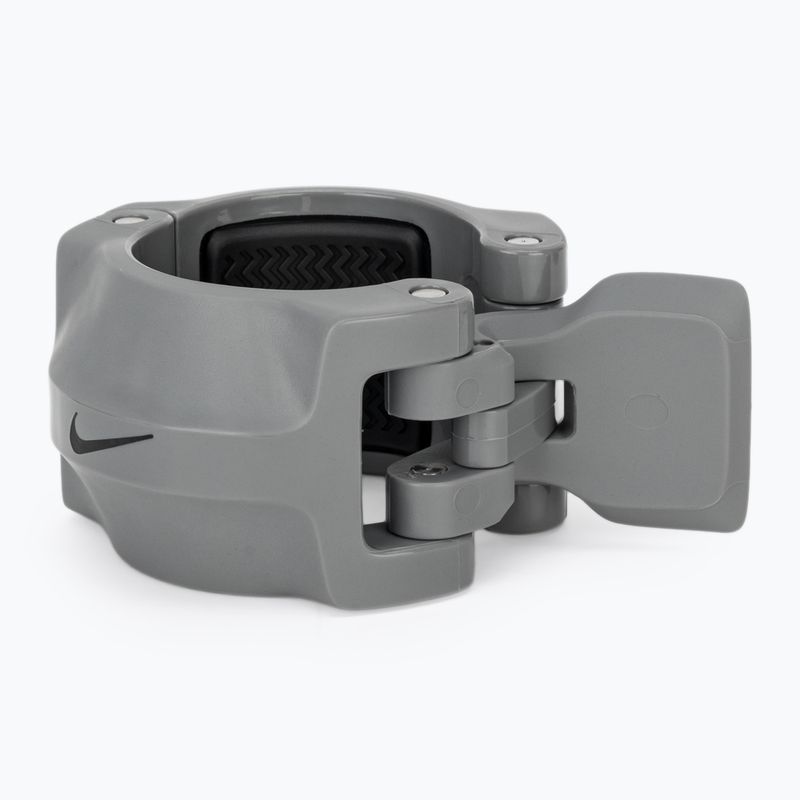 Svorky na činku Nike Strength Barbell Collars 2 pcs. grey/black 2