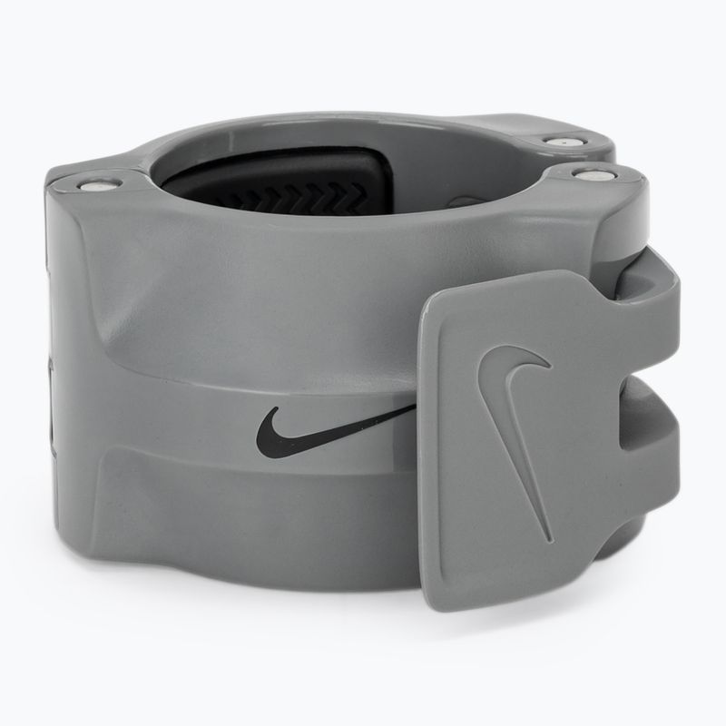 Svorky na činku Nike Strength Barbell Collars 2 pcs. grey/black 3