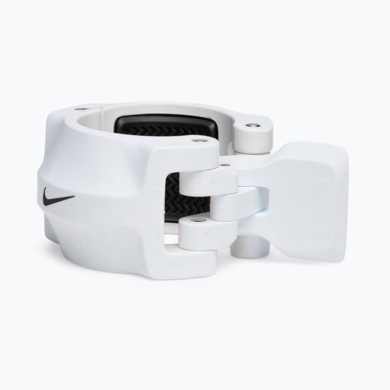 Svorky na činku Nike Strength Barbell Collars 2 pcs. white/black 7