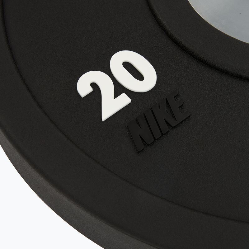 Obciążenie bumperowe Nike Strength Pro Urethane Bumper Plates 20 kg black 3