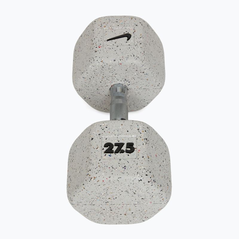 Gumová činka Nike Strength Grind Dumbbell 27,5 kg wolf grey 2