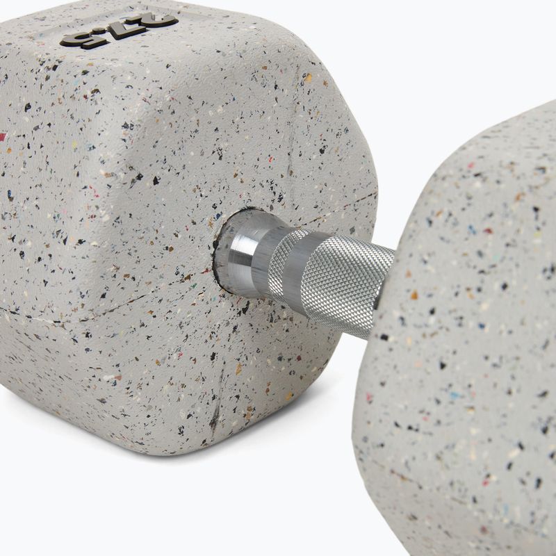 Gumová činka Nike Strength Grind Dumbbell 27,5 kg wolf grey 4