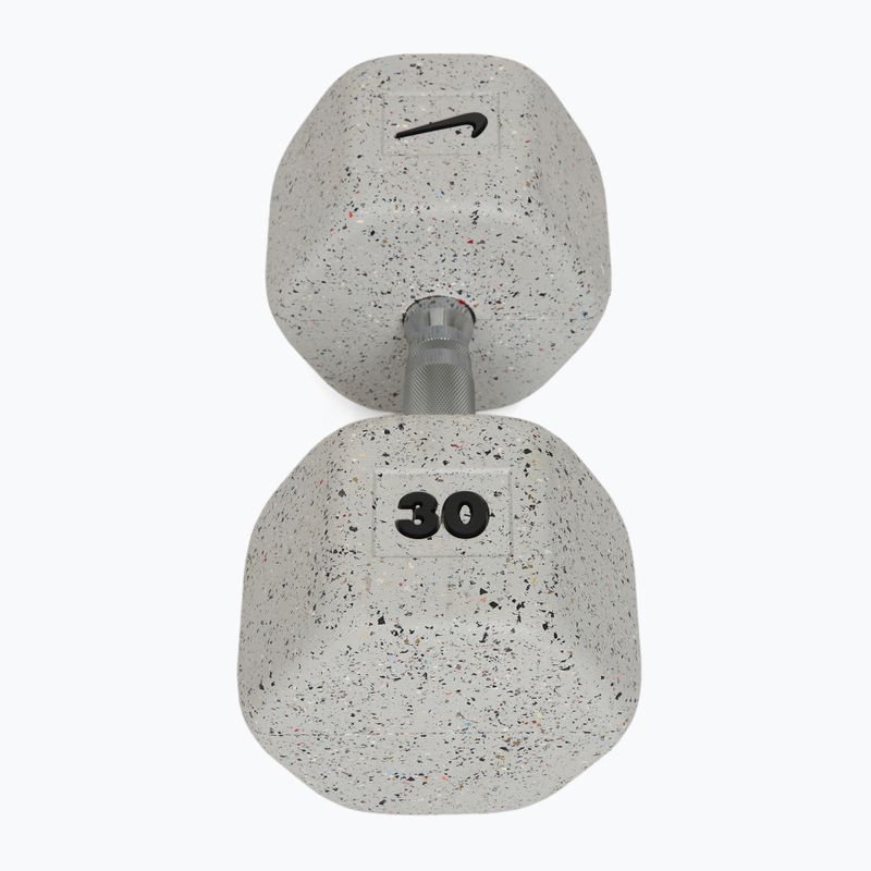 Gumová činka Nike Strength Grind Dumbbell 30 kg wolf grey 2
