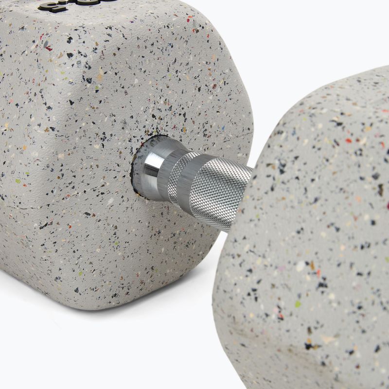 Gumová činka Nike Strength Grind Dumbbell 32,5 kg wolf grey 4