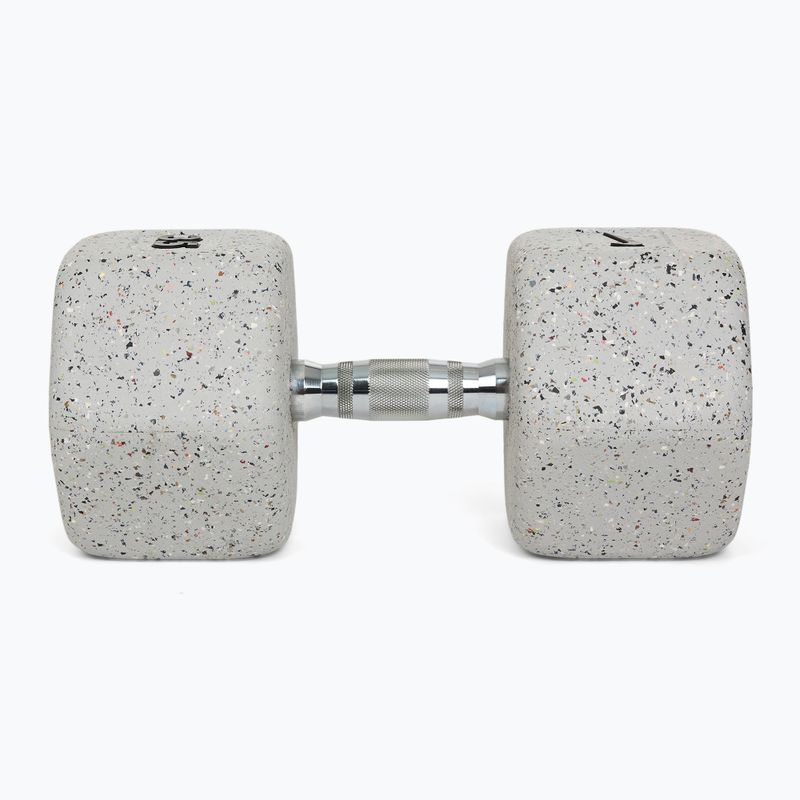 Gumová činka Nike Strength Grind Dumbbell 35 kg wolf grey 3