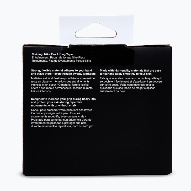 Kohezivní elastický obvaz Nike Strenght Flex Lifting Tape black/white 3
