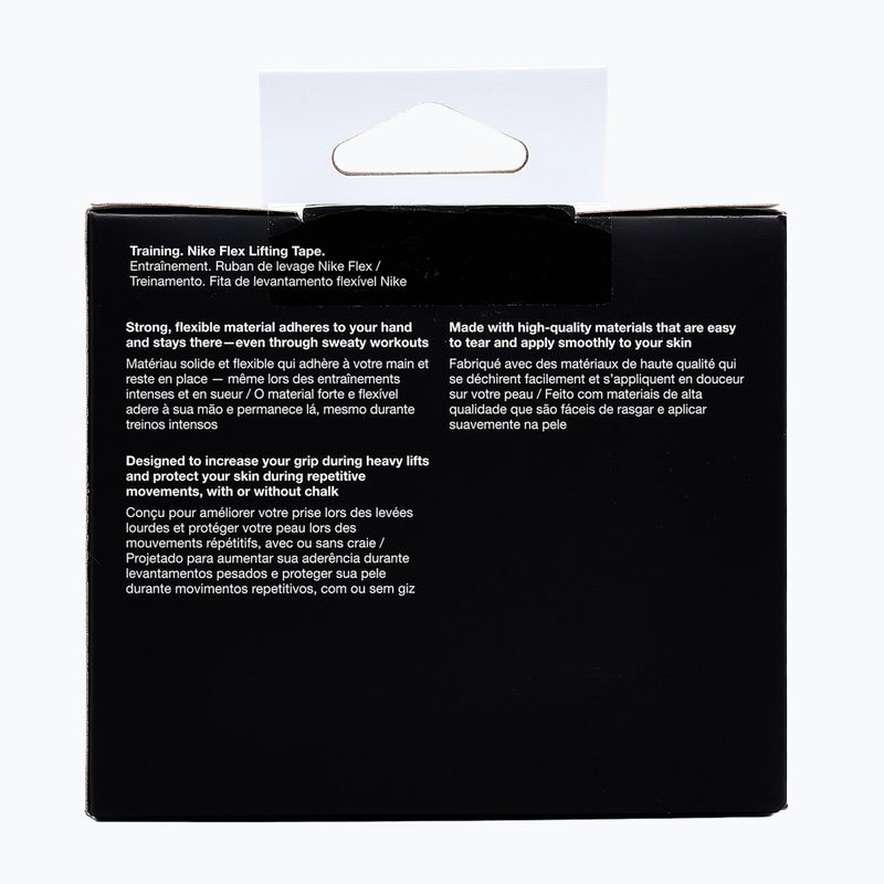 Kohezivní elastický obvaz Nike Strenght Flex Lifting Tape white/black 3
