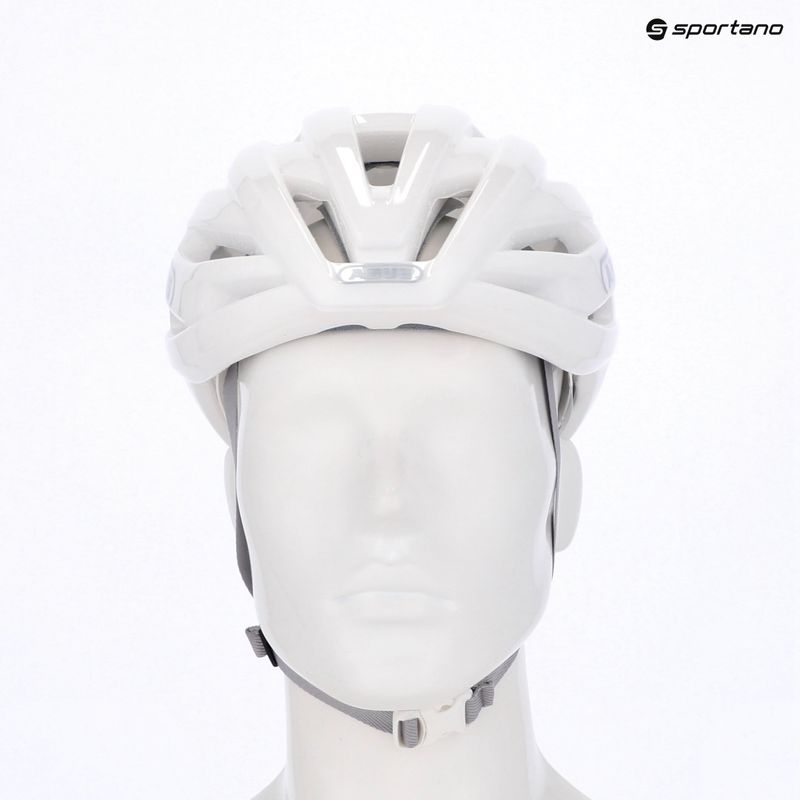 Cyklistická přilba ABUS StormChaser Ace pure white 8