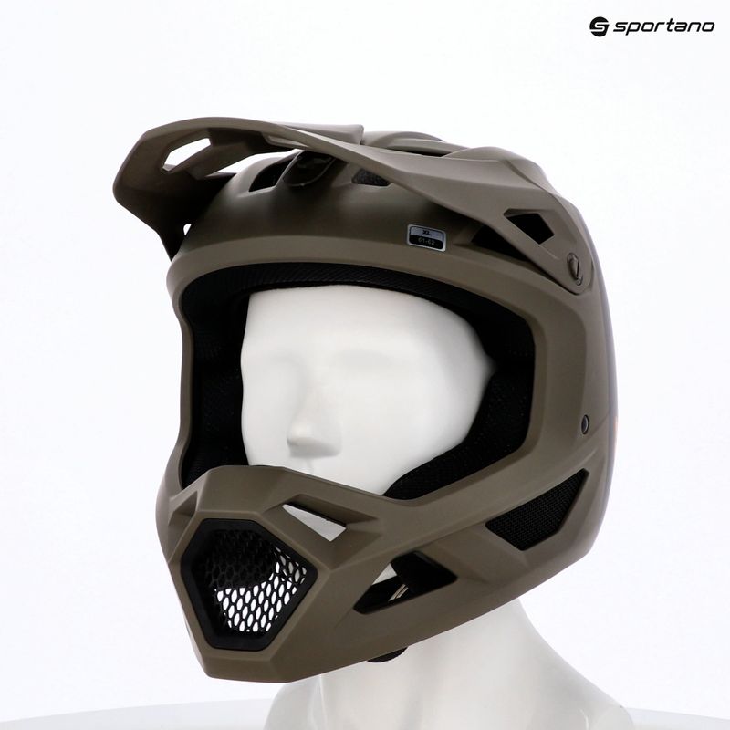 Cyklistická přilba Fox Racing Rampage 5050 CE/CPSC military 17