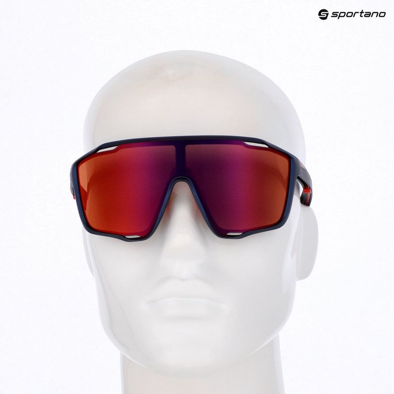 Sluneční brýle Red Bull SPECT Kraft blue/brown with red mirror 6