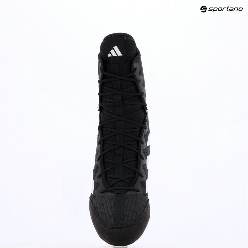 Boxerské boty adidas Box Hog 4 black/white 17