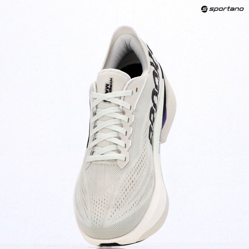 Pánské běžecké boty Brooks Hyperion Max 4 grey/black/purple hebe 9