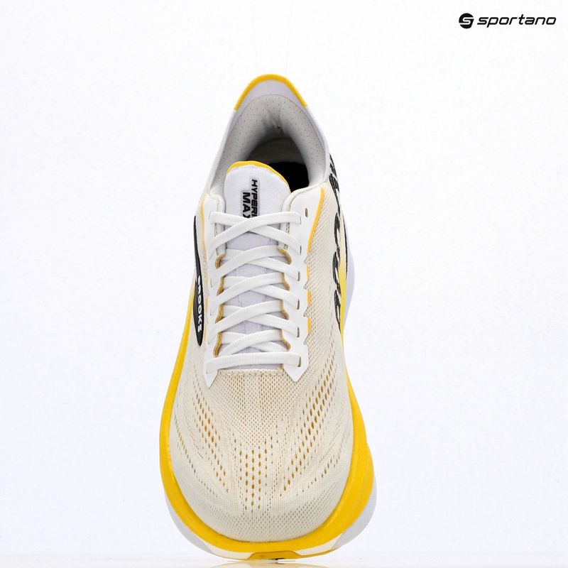 Pánské běžecké boty Brooks Hyperion Max 4 white/cyber yellow/black 9