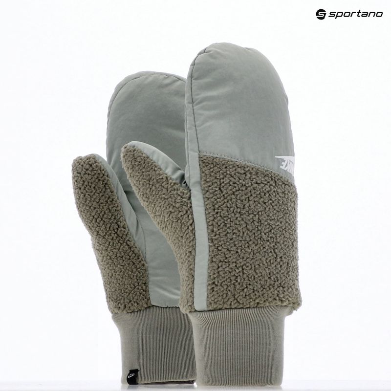 Rukavice Nike High Pile Fleece light army/jade horizon/white 3