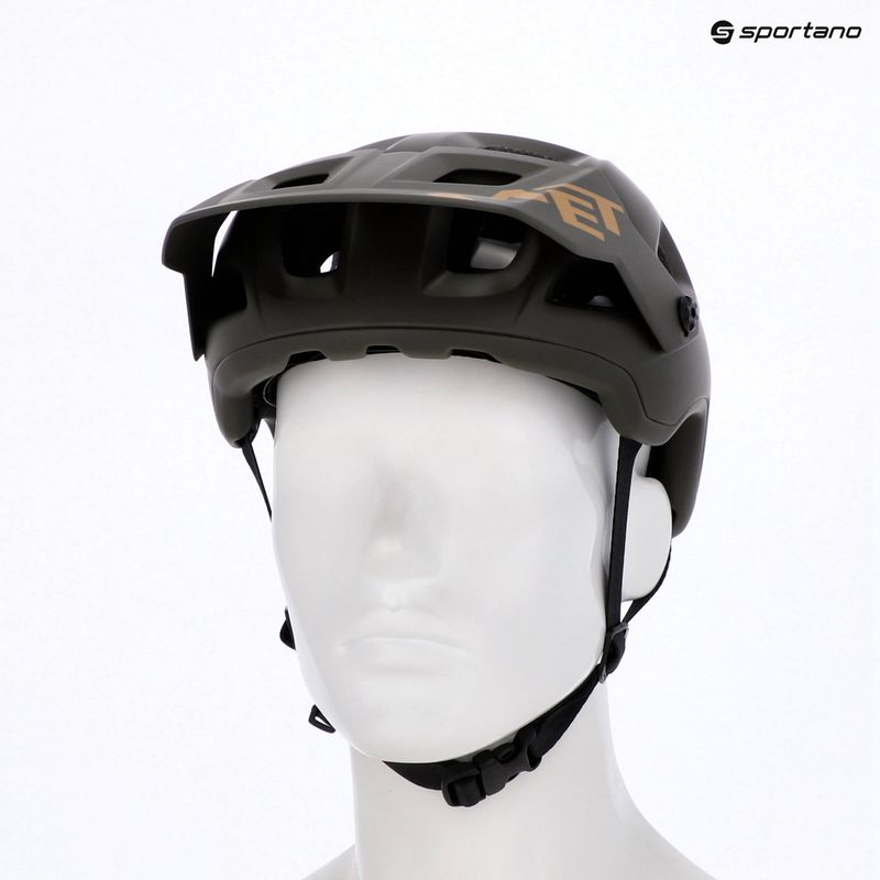 Cyklistická přilba MET Terranova dark olive matte 6