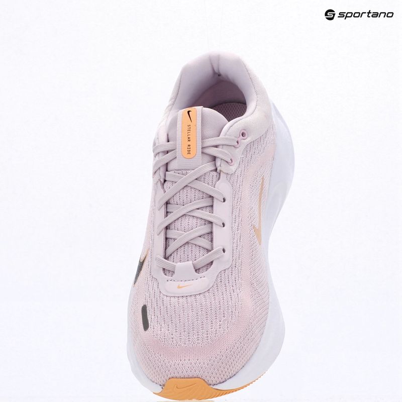 Dětské běžecké boty Nike Stellar Ride bleached lilac/pink foam/black 9