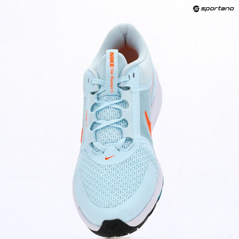 Dětské běžecké boty Nike Star Runner 5 glacier blue/energy/black/total orange 9