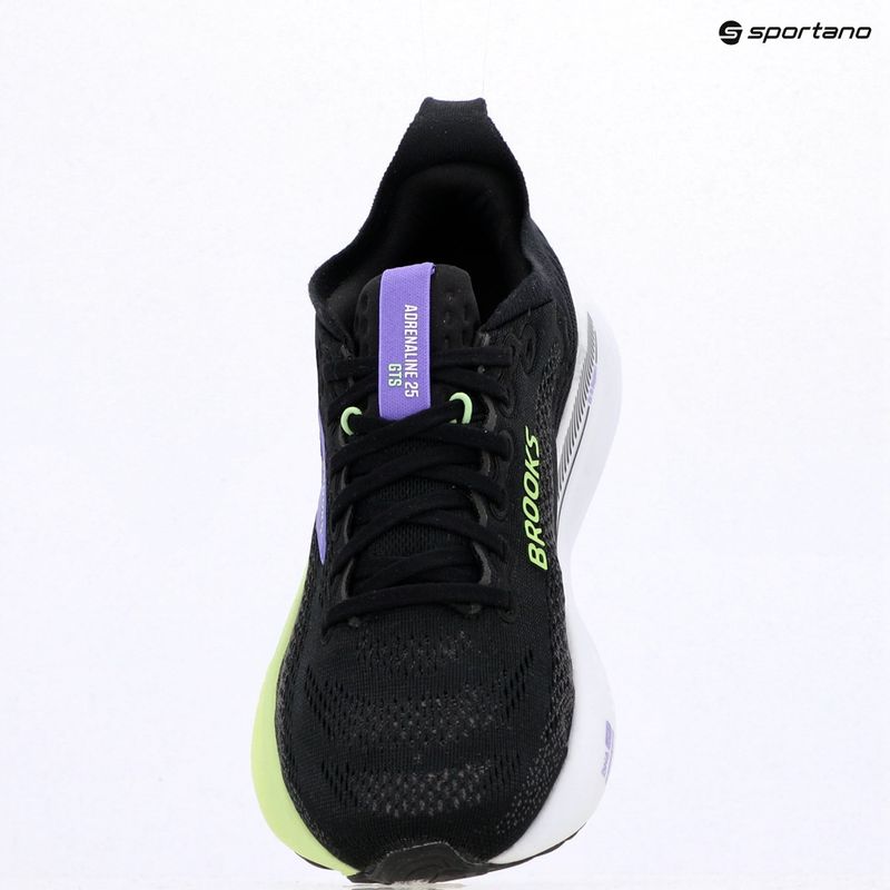 Dámské běžecké boty Brooks Adrenaline GTS 25 black/blackened pearl/purple 9