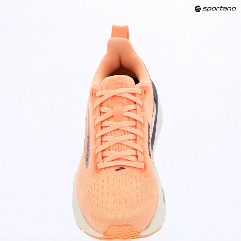 Dámské běžecké boty Brooks Ghost Max 4 cyber peach/grape/bluewash 9