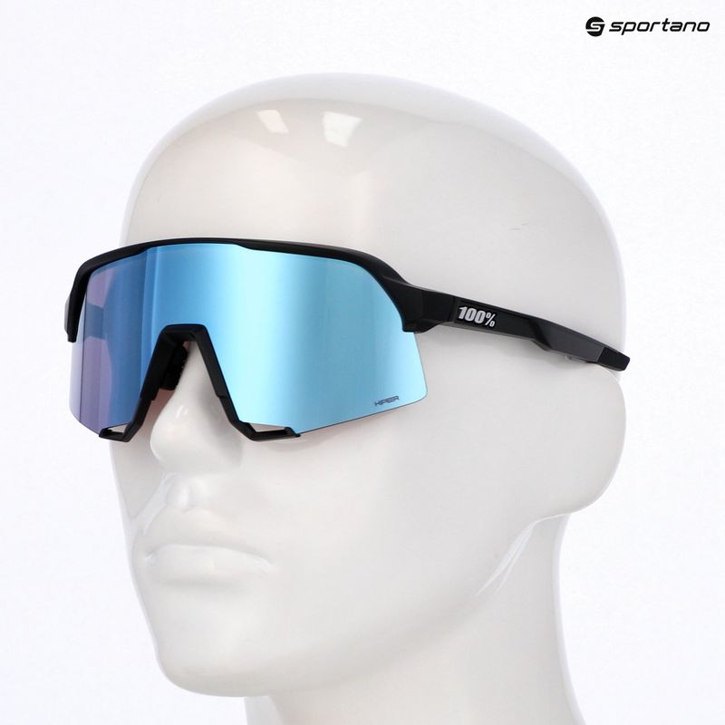 Sluneční brýle 100% S3 matte black/hiper blue multilayer mirror 3
