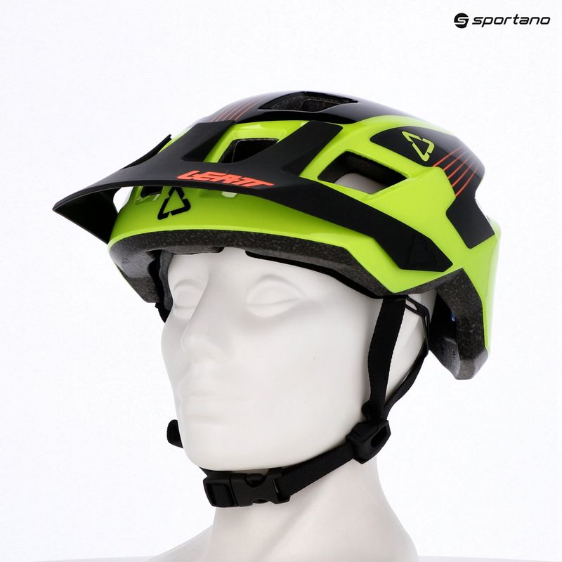 Dětská cyklistická přilba Leatt MTB AllMtn 1.0 V22 Jr lime 7