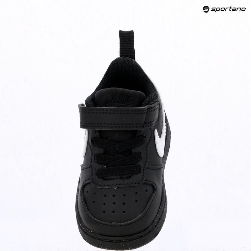 Dětské boty do vody Nike Court Borough Low Recraft black/black/white 9