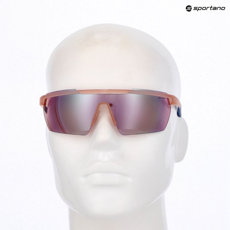 Sluneční brýle Nike Windshield Elite E matte washed coral/ course tint/ milky blue 5