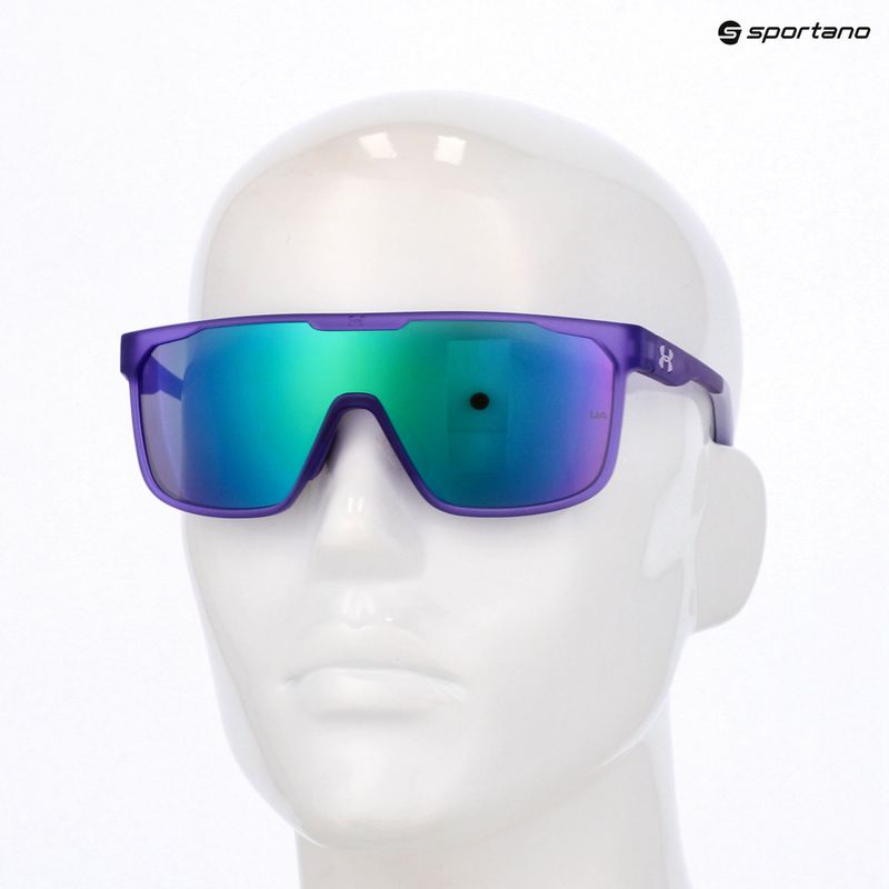 Pánské sluneční brýle Under Armour Define/G S3 matte violet/green multilayer 10