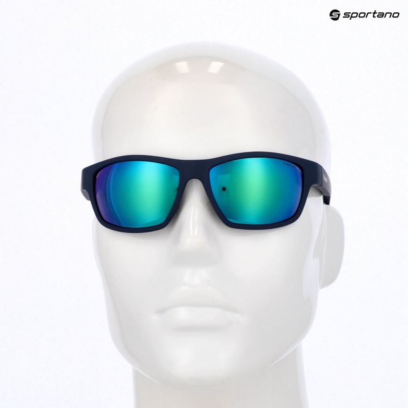 Sluneční brýle Polaroid PLD 7037/S matt blue/greygreen mirror polarized 8