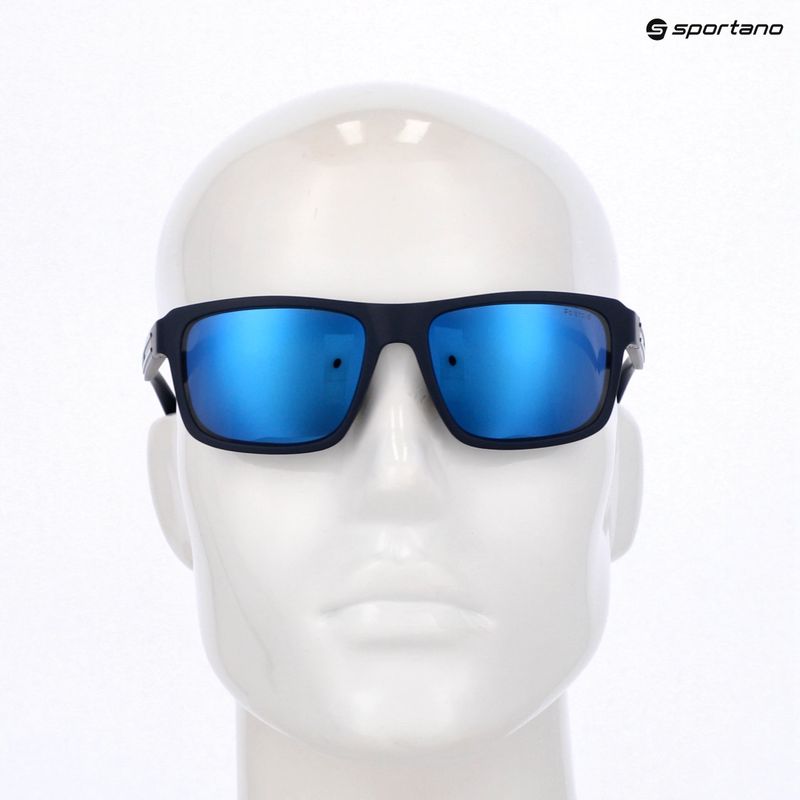 Pánské sluneční brýle Polaroid PLD 2158/S matte blue/blue mirror polarized 7
