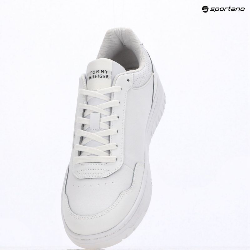 Pánské boty Tommy Hilfiger Basket Core Leather white 9