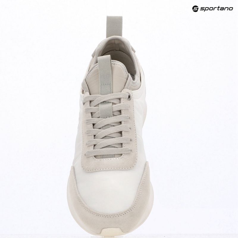 Pánské boty Calvin Klein YM0YM01414 Retro Runner Sock Laceup Mix mat bright white/light grey 9