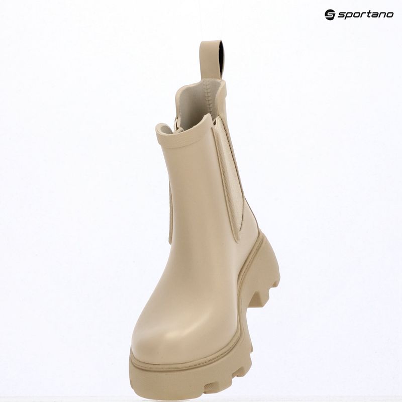 Dámské holínky Tommy Hilfiger Rubber Flag Cleated classic beige 9