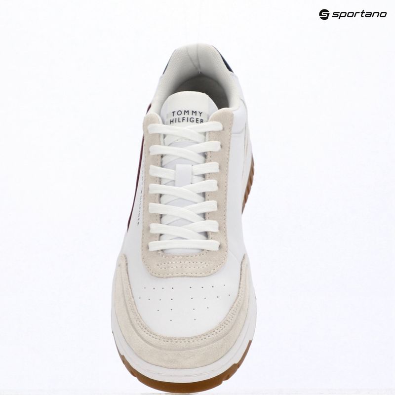 Pánské boty Tommy Hilfiger Basket Core Leather Suede Mix rwb 9