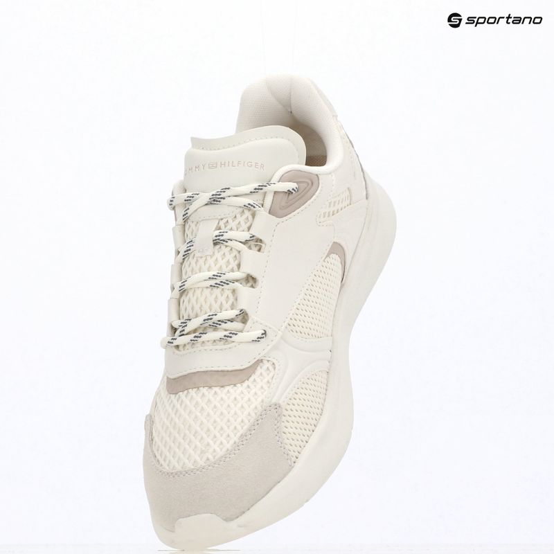 Pánské boty Tommy Hilfiger Lightweight Runner Monocolor ecru 9