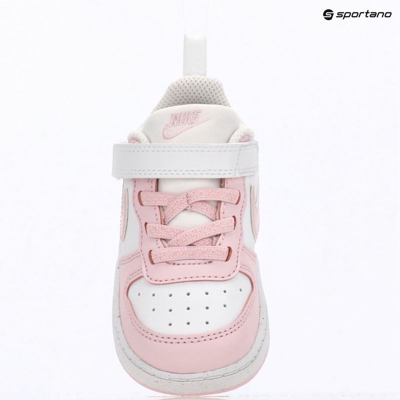 Dětské boty do vody Nike Court Borough Low Recraft white/pink foam 8
