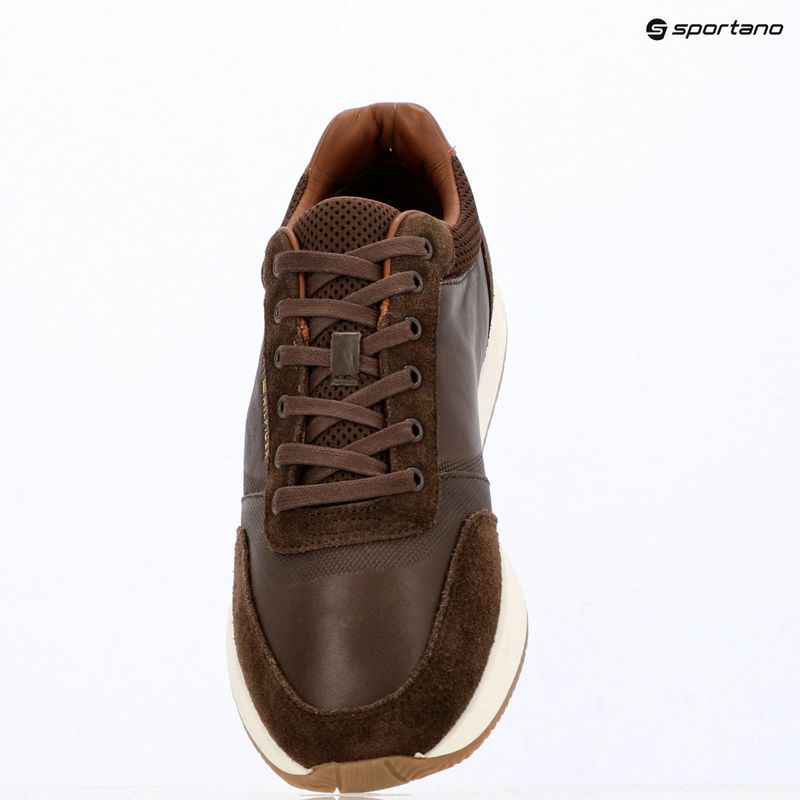 Pánské boty Tommy Hilfiger Runner Suede Mix cocoa tracksuits 9