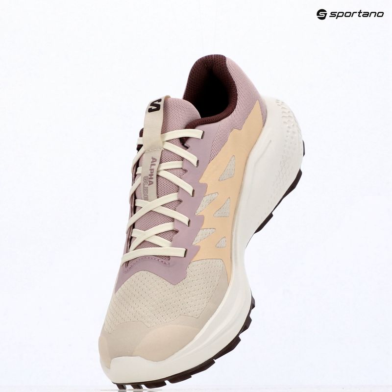 Dámské běžecké boty Salomon Alphaglide tapioca/dawn pink 9