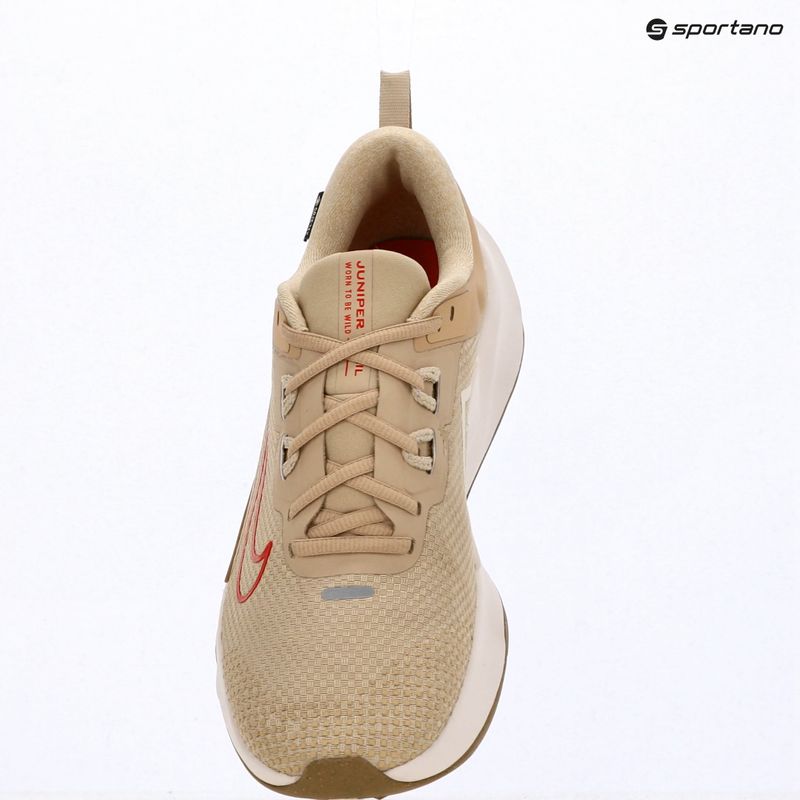 Pánské běžecké boty Nike Juniper Trail 2 GORE-TEX linen/light orewood brown/light crimson 6