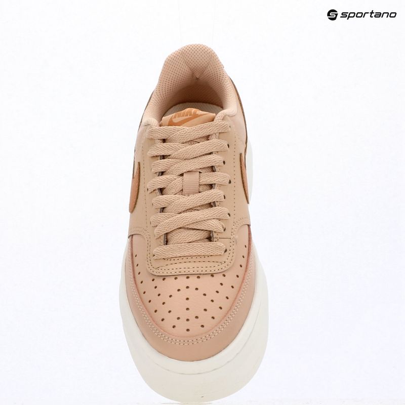 Dámské boty Nike Court Vision Alta shimmer/sail/light cognac 8