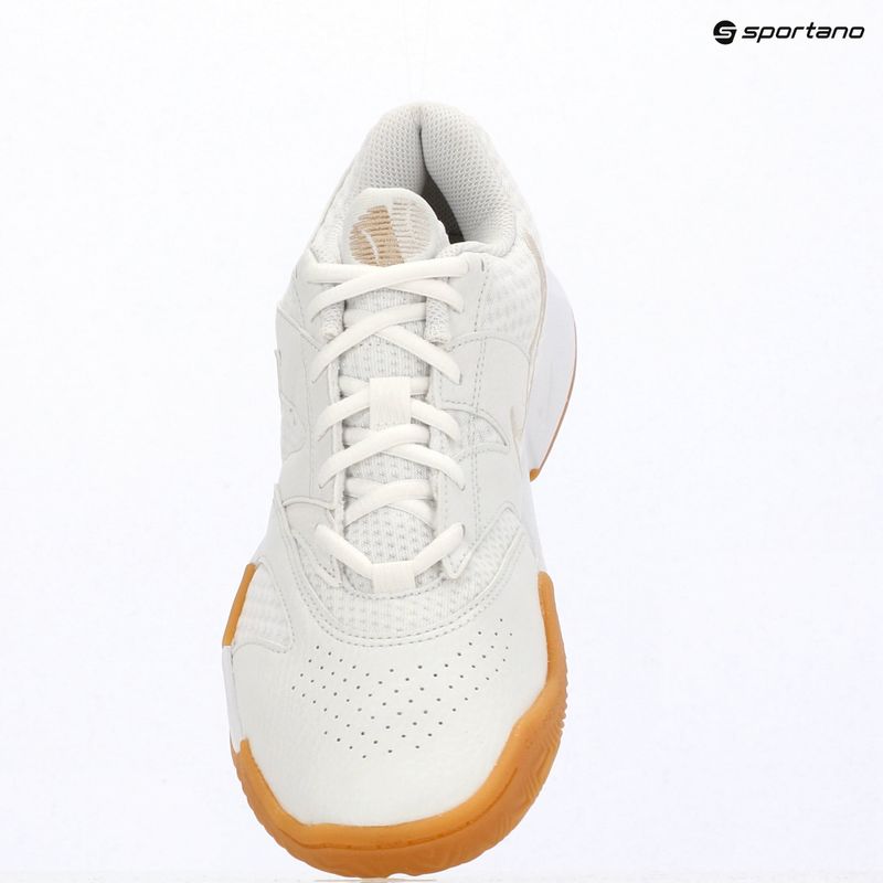Pánské tenisové boty Nike Court Lite 4 White/Summit White/Linen/Light Orewood Brown 10