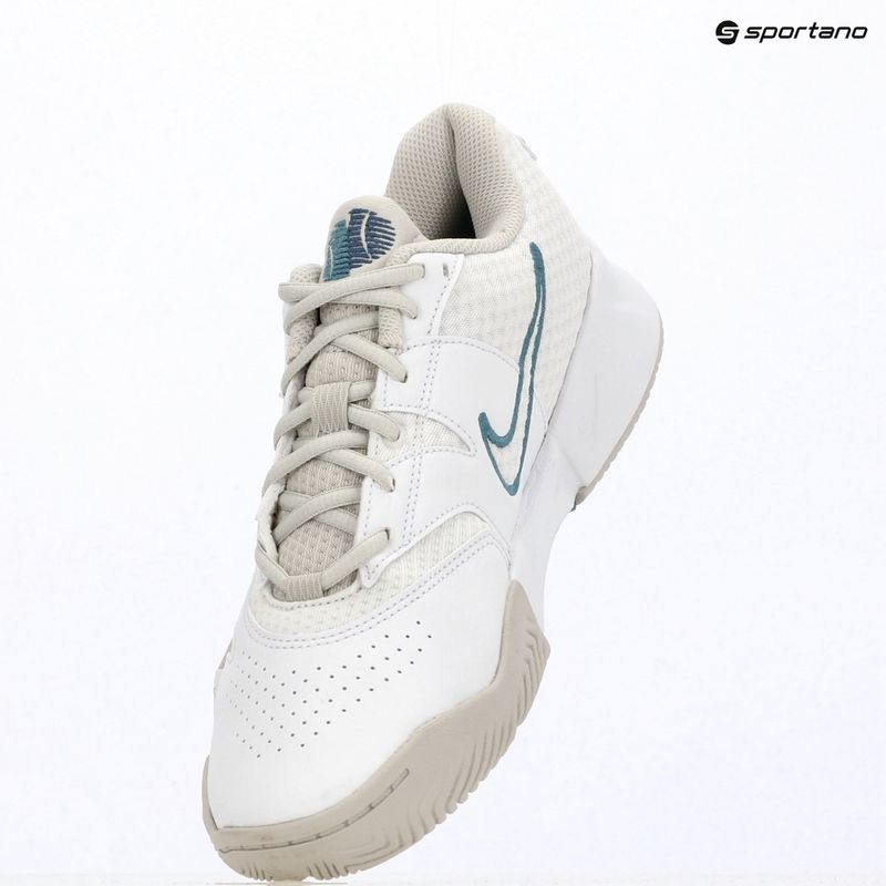 Pánské tenisové boty Nike Court Lite 4 White/Light Bone/New Slate/Smokey Blue 10