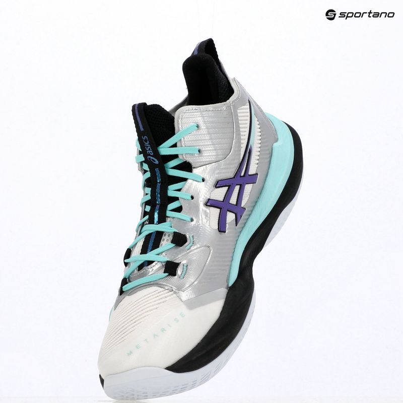 Pánské volejbalové boty ASICS Metarise 2 white/radiant amethyst 6