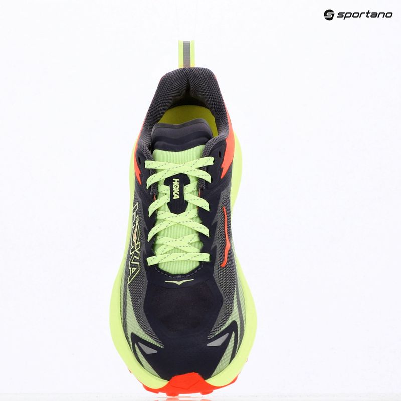 Dámské běžecké boty  HOKA Zinal 3 squid ink/neon yuzu 10