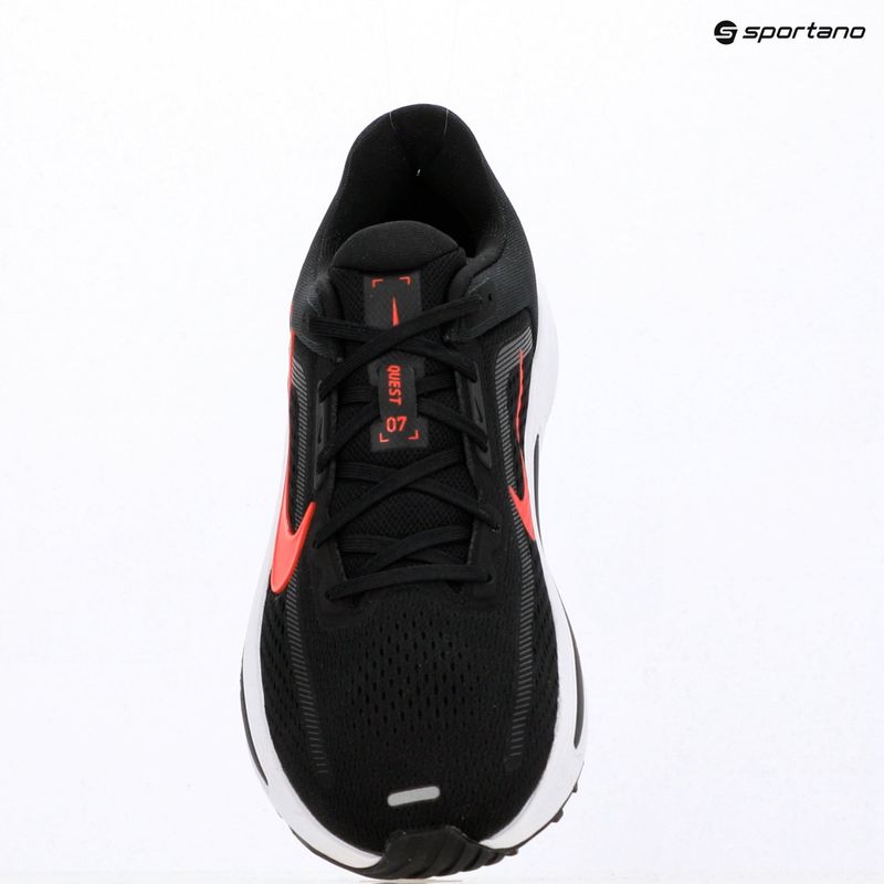 Pánské běžecké boty Nike Quest 7 black/white/anthracite/red orbit 10